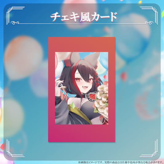 燈桜メリア 生誕祭2026 チェキ風カード